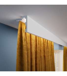 Garnižová stropná lišta Deco LK1 - vhodná pre LED podsvietenie 200cm x 10cm