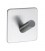 Jednoduchý samolepiaci vešiak Inox matt, Base 200, 60508-21