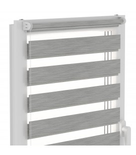 Roleta Deň a Noc Delux Plus séria Graphite Wood DN21