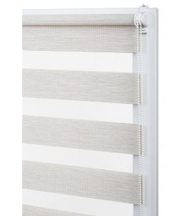 Roleta Deň a Noc Delux Plus séria Silver Linen DN24