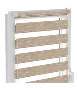 Roleta Deň a Noc Delux Plus séria Caramel Sand DN31