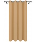 Zatemňovací záves s krúžkami - Blackout Royal Toffee, farba sladký karamel