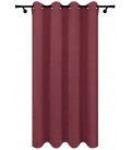Zatemňovací záves s krúžkami - Blackout Royal Marsala, farbá burgundy