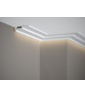 Dekoratívna osvetľovacia lišta na strop QL024 200 x 8.5 x 3 cm Mardom