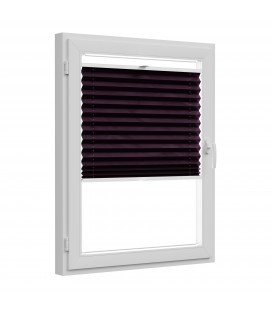 Roleta plisé extra séria s montážou do rámu Tmavo fialová