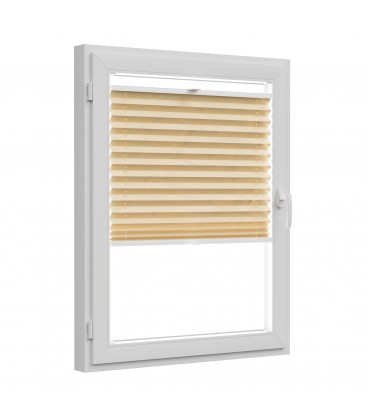 Roleta plisé extra séria s montážou do rámu Svetlo béžová