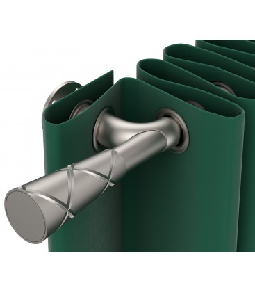 Kovová garniža Satin 19 mm Wall Blackout Efekt Trapezium