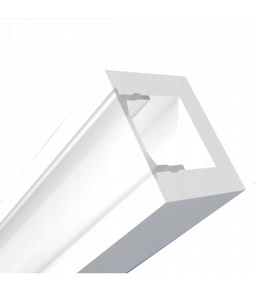 Stropná a nástenná LED lišta DL25 na nepriame osvetlenie 200 x 2,5 x 2 cm